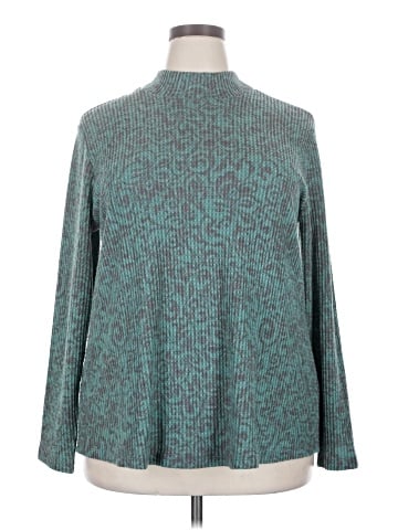 Susan Graver Long Sleeve Top (view 1)