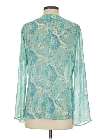 New York & Company Long Sleeve Blouse (view 2)