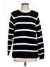 Old Navy Stripes Black Pullover Sweater Size Lg Petite - photo 1
