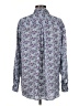 Grayson 100% Lyocell Floral Purple Long Sleeve Button-Down Shirt Size Med (3) - photo 2