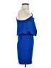 Armani Exchange Solid Blue Cocktail Dress Size 2 - photo 4