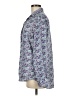 Grayson 100% Lyocell Floral Purple Long Sleeve Button-Down Shirt Size Med (3) - photo 5