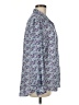 Grayson 100% Lyocell Floral Purple Long Sleeve Button-Down Shirt Size Med (3) - photo 4