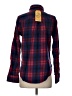 Hurley 100% Cotton Plaid Red Long Sleeve Button-Down Shirt Size XS - photo 2