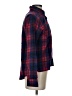 Hurley 100% Cotton Plaid Red Long Sleeve Button-Down Shirt Size XS - photo 4
