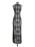 Mossimo Graphic Gray Casual Dress Size XS - photo 2