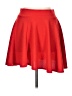 Urban Coco Solid Red Casual Skirt Size L - photo 1