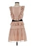 BCBGMAXAZRIA Tan Cocktail Dress Size 4 - photo 1