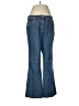 Escada 100% Baumwolle Chevron-herringbone Blue Jeans Size EU 40 / US 10 - photo 1