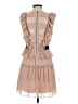 BCBGMAXAZRIA Tan Cocktail Dress Size 4 - photo 2