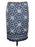 Max Studio Print Blue Casual Skirt Size M - photo 2