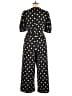 Traffic People Polka Dots Black Jumpsuit Size XL - photo 2