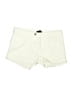 H&M Solid Ivory Shorts Size 6 - photo 1