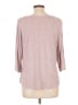 Apt. 9 Pink 3/4 Sleeve Top Size L - photo 2