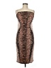 AFRM Animal Print Brown Cocktail Dress Size M - photo 1