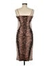 AFRM Animal Print Brown Cocktail Dress Size M - photo 2