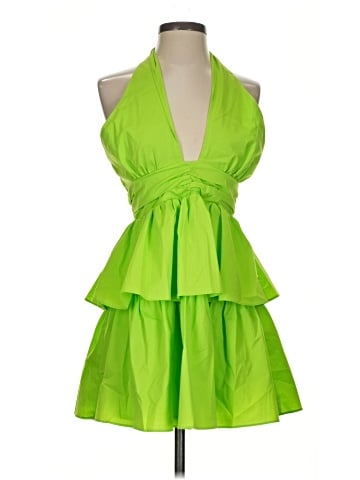 Olivaceous Cocktail Dress (view 1)