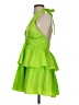 Olivaceous Green Cocktail Dress Size S - photo 5