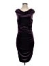 H&M Solid Purple Cocktail Dress Size S - photo 1
