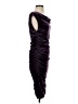 H&M Solid Purple Cocktail Dress Size S - photo 4