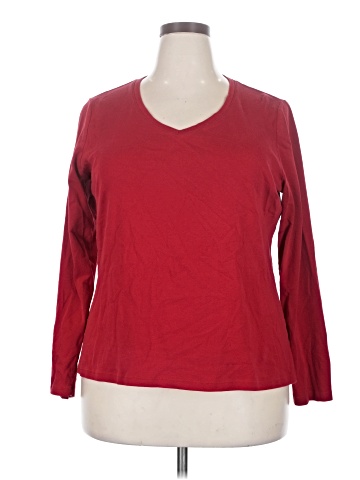 St. John's Bay Long Sleeve Top (view 1)
