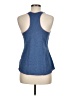 The North Face 100% Polyester Blue Active Tank Size M - photo 2