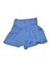 Pants Store 100% Polyester Solid Blue Shorts Size S - photo 1