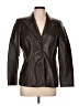 Jones New York 100% Polyester Brown Blazer Size L (petite) - photo 1