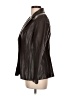 Jones New York 100% Polyester Brown Blazer Size L (petite) - photo 5