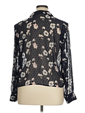 Pleione Long Sleeve Blouse (view 2)