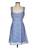 Altar'd State 100% Polyester Hearts Blue Casual Dress Size XS - photo 1