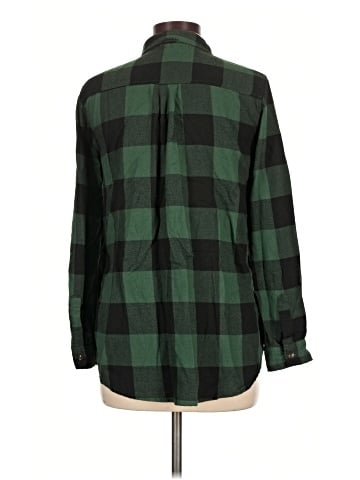 Hippie Rose Long Sleeve Button-Down Shirt (view 2)