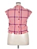 Milano Red Short Sleeve Blouse Size 18 - photo 2