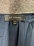St. John 100% Silk Blue 3/4 Sleeve Silk Top Size P (petite) - photo 7
