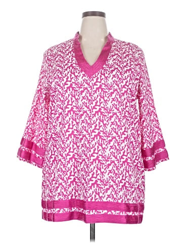 Hanna & Gracie 3/4 Sleeve Blouse (view 1)