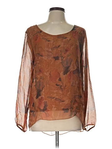 Tempo Paris Long Sleeve Blouse (view 1)