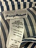Tommy Bahama 100% Viscose Stripes Blue 3/4 Sleeve Button-Down Shirt Size S - photo 7