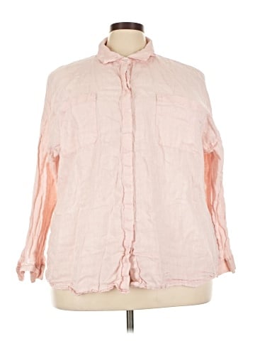 J.Jill 3/4 Sleeve Button-Down Shirt (view 1)