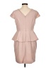 Worthington Solid Pink Cocktail Dress Size 12 - photo 2