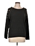 NY Collection Black Long Sleeve Top Size L - photo 1
