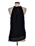 T Tahari Blue Sleeveless Blouse Size M - photo 2