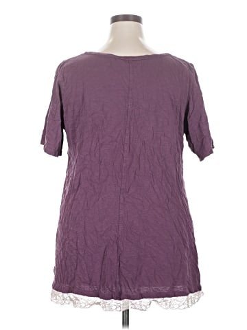 LOGO by Lori Goldstein Short Sleeve T-Shirt (view 2)