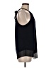 T Tahari Blue Sleeveless Blouse Size M - photo 4