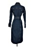 Zara Blue Trenchcoat Size S - photo 2