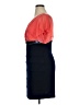 En Focus Studio Blue Cocktail Dress Size 14w - photo 5