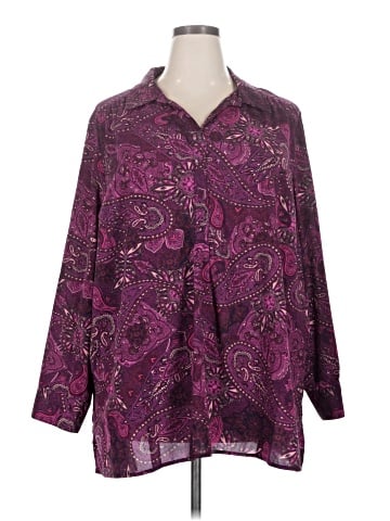 Catherines Long Sleeve Polo (view 1)
