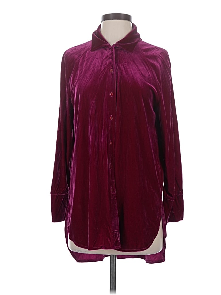 Pre-owned Dixie Fleece Jacket In Burgundy