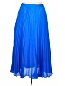 Banana Republic 100% Polyester Blue Formal Skirt Size 4 - photo 2
