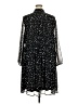 Lane Bryant 100% Polyester Stars Black Casual Dress Size 22 - photo 2