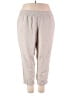Old Navy Solid Gray Linen Pants Size 2X - photo 1